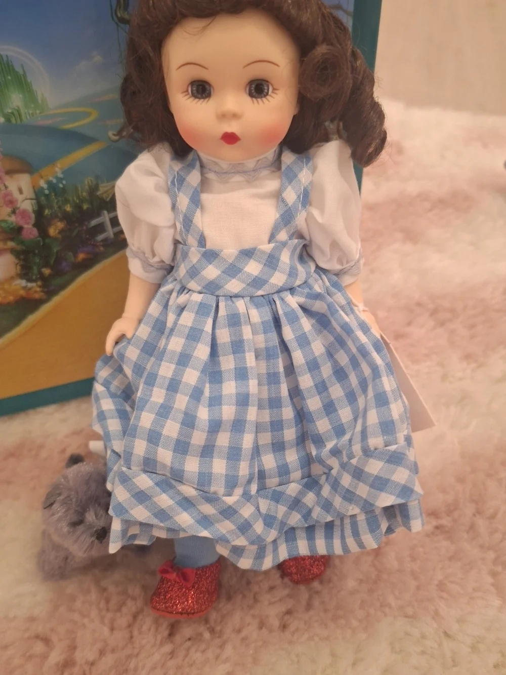Dorothy Wizard Of Oz Doll With Toto And Tin Lunchbox